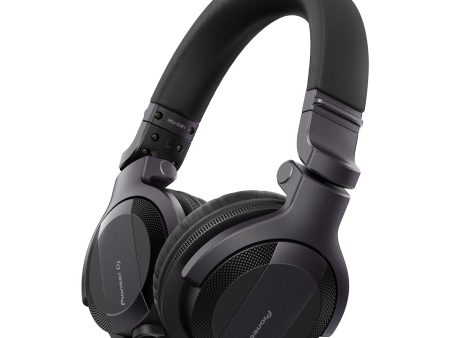 Pioneer DJ HDJ-CUE1 On-Ear Wired Studio Headphones, Professional Audio Equipment for DJ Booth and Recording - Dark Silver Online now