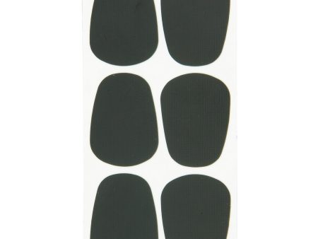 BG Waterproof 0.8 mm Reusable Mouthpiece Patches - Black For Cheap