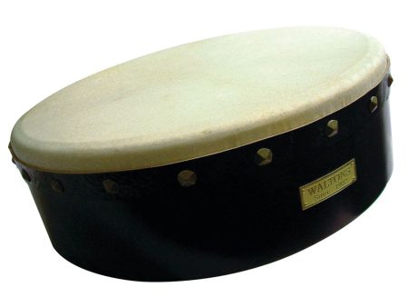 Walton s Irish Music 18-inch Tunable Bodhrán, Black Sale