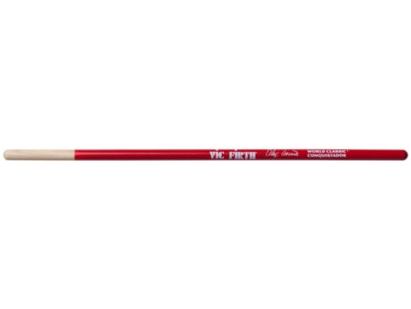 Vic Firth World Classic - Alex Acuña Conquistador (Red) Timbale Drumstick Fashion