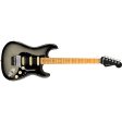 American Ultra Luxe Stratocaster Floyd Rose HSS Electric Guitar, Silverburst Discount