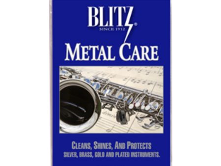 Blitz Metal Care Cloth for Musical Instruments Online now