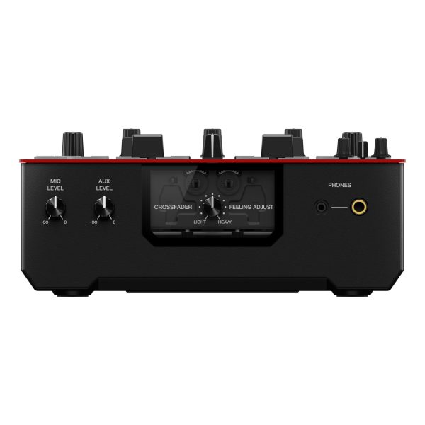 Pioneer DJ DJM-S5 Scratch-Style 2-Channel DJ Mixer for Serato DJ Pro, Professional Audio Equipment Interface Switcher - Gloss Red Fashion