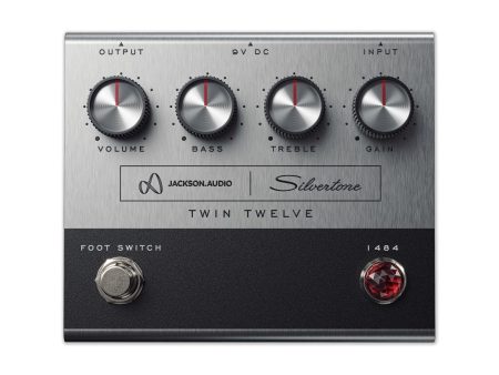 Jackson Audio Silvertone Twin Twelve Pedal Studio-Grade Preamp, Booster, EQ (SP1484) Online now