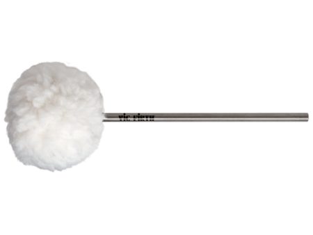 Vic Firth Vickick Bass Drum Beater- Medium Felt Core Covered With Fleece, Oval Head Bass Beater For Discount