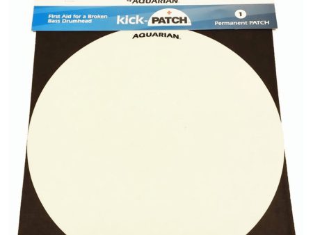 Aquarian PA3 Kick-Patch for Bass Drum Head Repair Fashion