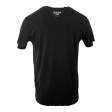 Musicians First Apparel Co. -  Rock On  Logo T-Shirt: Solid Black For Cheap