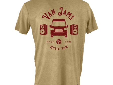 Van Jams - Van Front Logo T-shirt: Vintage Khaki Supply