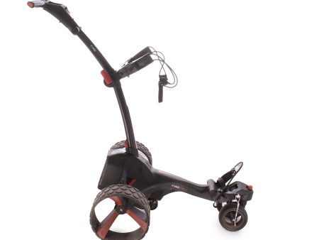 MGI Zip X3 18 Hole Lithium Second Hand Electric Golf Trolley - Black Red Discount