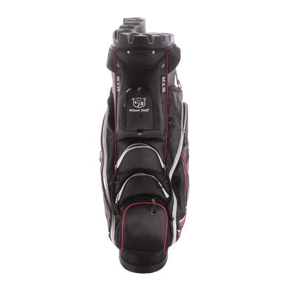 Wilson iLock Second Hand Cart Bag - Black White Red on Sale