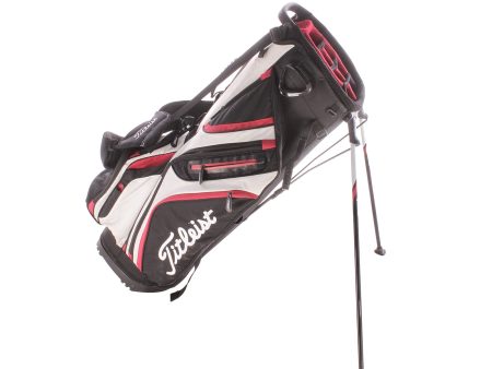 Titleist Stand 14 Stand Bag - White Black Red For Cheap