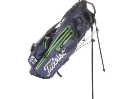 Titleist 4 Up Stadry Stand Bag - Navy Green For Discount