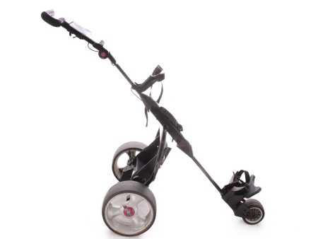 Mocad 18 Hole Lead Acid Second Hand Electric Golf Trolley - Black on Sale