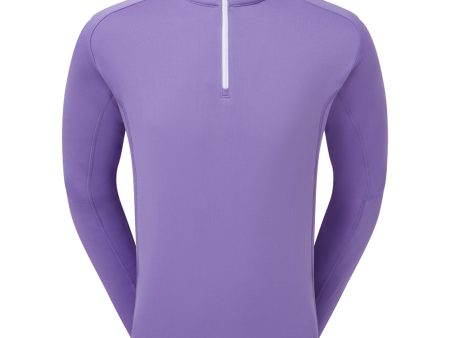 FootJoy Chill-Out 1 4 Zip Pullover - Thistle Sale