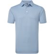 FootJoy Stretch Pique Solid Polo Shirt - Storm For Discount