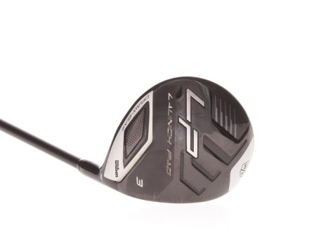 Wilson Launch Pad Graphite Men s Right Fairway 3 Wood 15 Degree Regular - Mamiya Helium For Discount