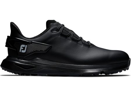 FootJoy Pro SLX Carbon Spikeless Waterproof Shoes - Black Black Grey For Sale