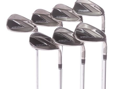 TaylorMade Stealth Steel Men s Right Irons 5-SW Regular - KBS Max 85 Supply