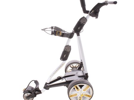 Powakaddy FW5I 18 Hole Lithium Second Hand Elecric Golf Trolley - White Supply