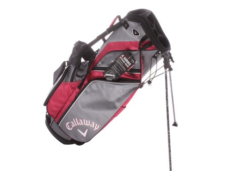 Callaway Second Hand X SeriesStand Bag - Red Grey Online Hot Sale