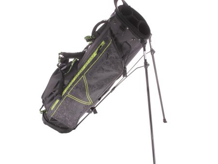 Vice Second Hand Local Legend Stand Bag - Black Lime For Sale