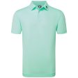 FootJoy Stretch Pique Solid Polo Shirt - Sea Glass For Cheap