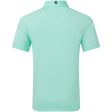 FootJoy Stretch Pique Solid Polo Shirt - Sea Glass For Cheap