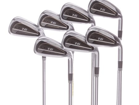 Cleveland CG16 Satin Chrome Steel Men s Right Irons 4-PW Regular - Traction 85g Cheap