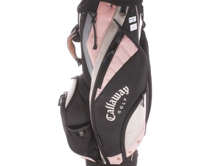 Callaway Second Hand Cart Bag - Black Pink Sale