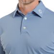 FootJoy Stretch Pique Solid Polo Shirt - Storm For Discount